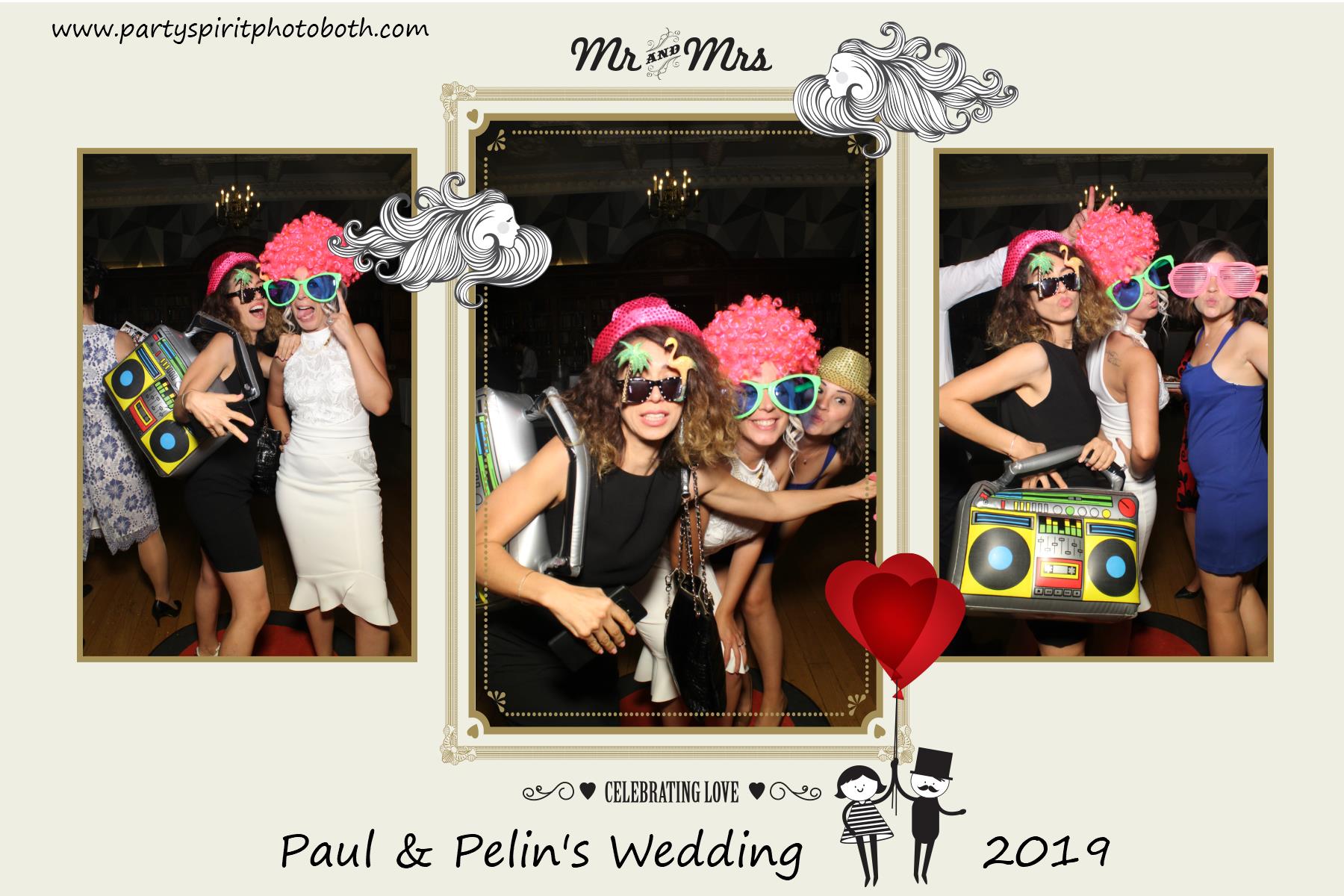 Paul and Pelin's Wedding | View more photos from the event at gallery.partyspiritphotobooth.com/u/PartySpiritPhotoBooth/Paul-and-Pelins-Wedding